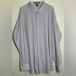 Devon & Jones Men’s Button Down Shirt 3XL EUC